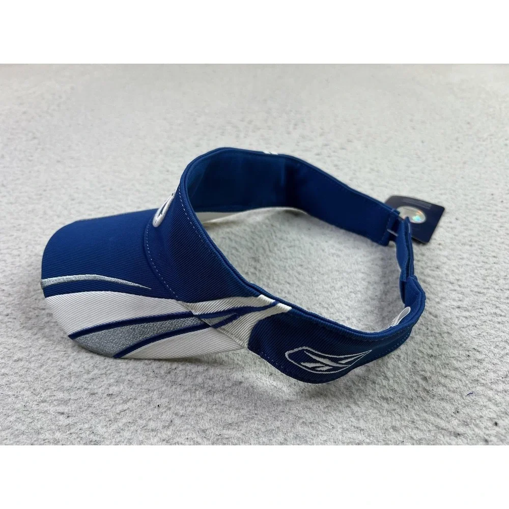 Indianapolis Colts Hat Visor Strap Back Mens One‎ Size NFL Authentic Sideline